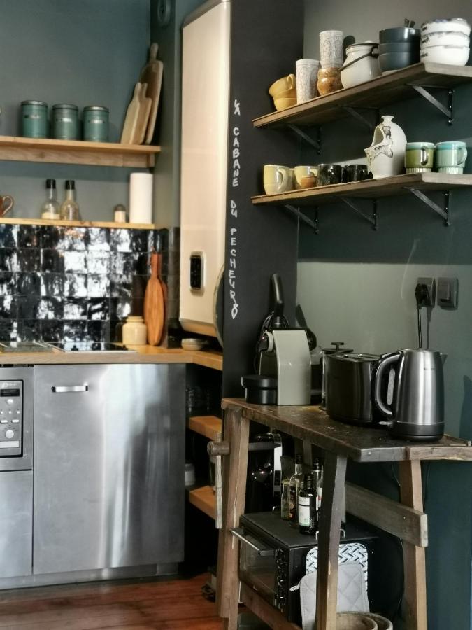 La Cabane Du Pecheur Honfleur Bagian luar foto